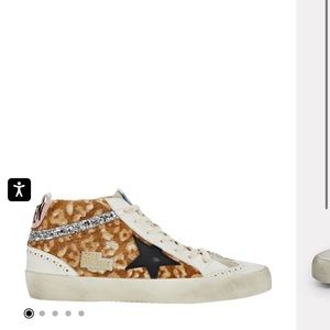 Golden goose mid star leopard